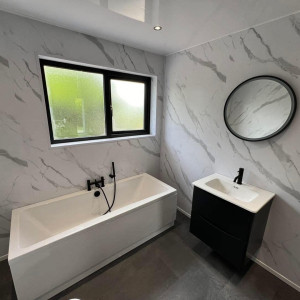 wall paneling pattern mirror