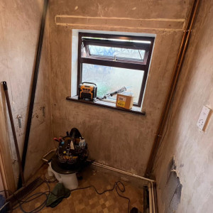 before refurbishment bathroom