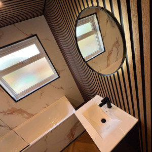 mirror bathroom refurbishment