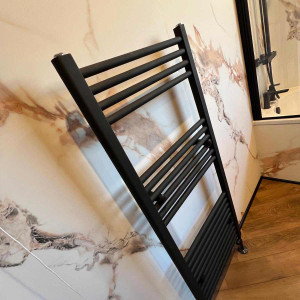 black radiator close up