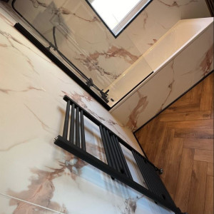 refurbished light colour marble panel